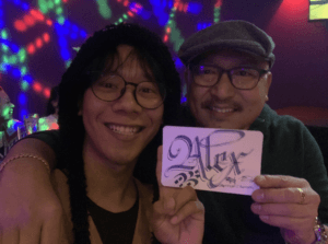 Calligrapher in Osaka: A Night at Kama Sutra Karaoke Bar ✒️